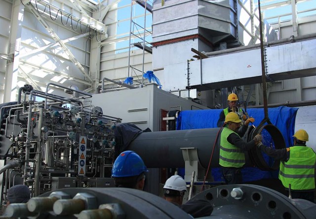 botas-kompresor-ve-turbin-montaji-installation-of-compressor-and-turbine